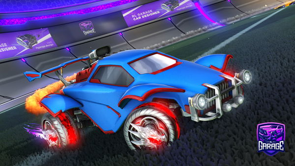 A Rocket League car design from Jxkkoh