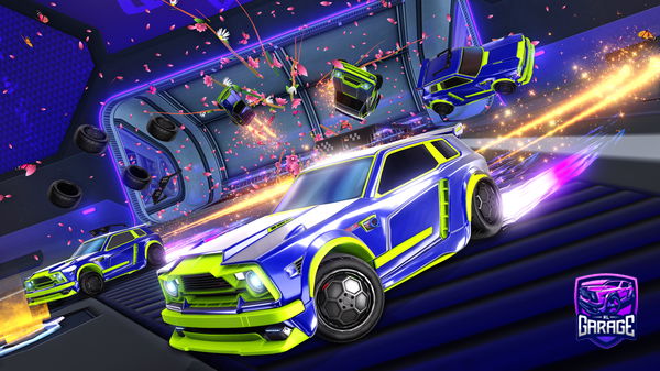 A Rocket League car design from Julaza