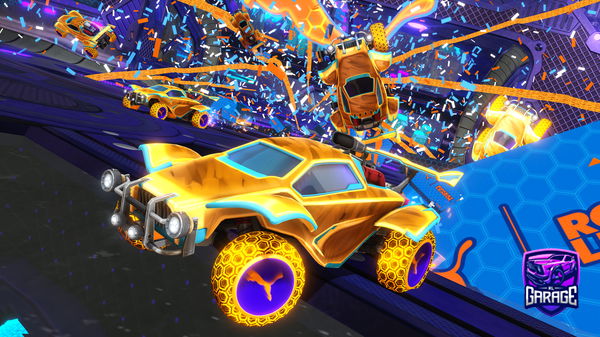 A Rocket League car design from Polar-Ray