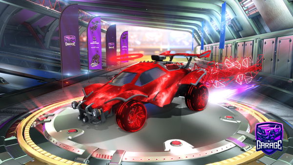 A Rocket League car design from luis0108