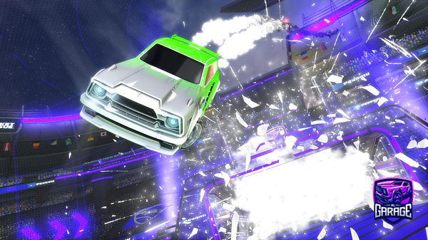 A Rocket League car design from BG4ManUtd