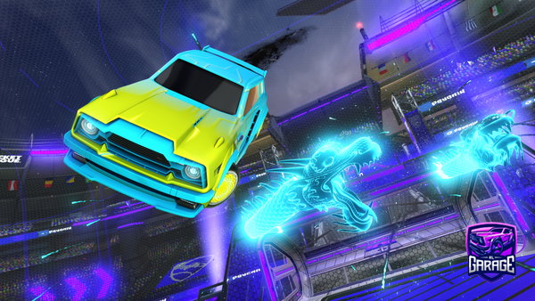 A Rocket League car design from Ilucky_99