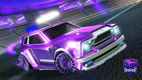 A Rocket League car design from acevvxa