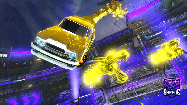 A Rocket League car design from Magic_Gamer92