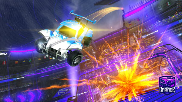 A Rocket League car design from TheTrueLusio
