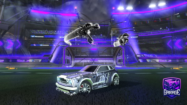 A Rocket League car design from Rlbeastqc