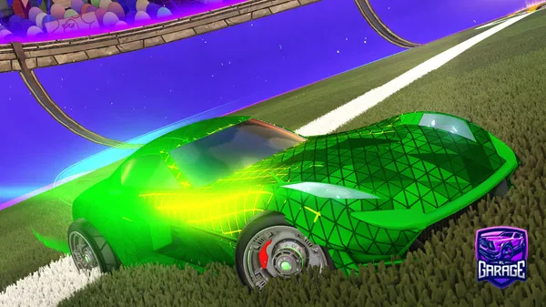 A Rocket League car design from KingCucumber