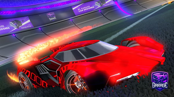 A Rocket League car design from BombMiner100