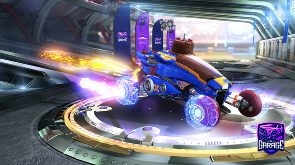 A Rocket League car design from wafflesthedragon