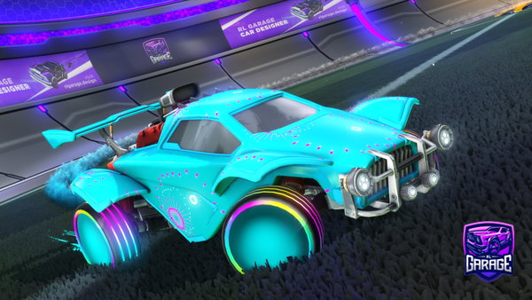 A Rocket League car design from Feenix_