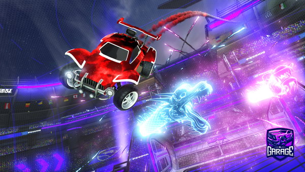 A Rocket League car design from N_AL_KING