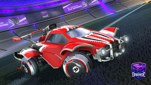 A Rocket League car design from SuperMommy