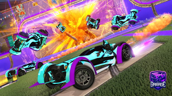 A Rocket League car design from DaceyB