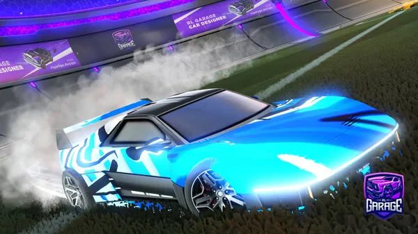 A Rocket League car design from DJf