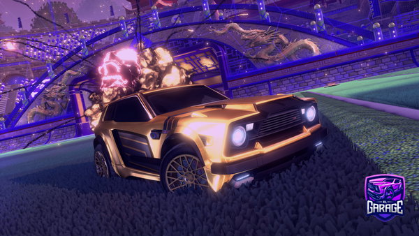 A Rocket League car design from ShirolessOP