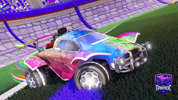A Rocket League car design from Sharktooth31