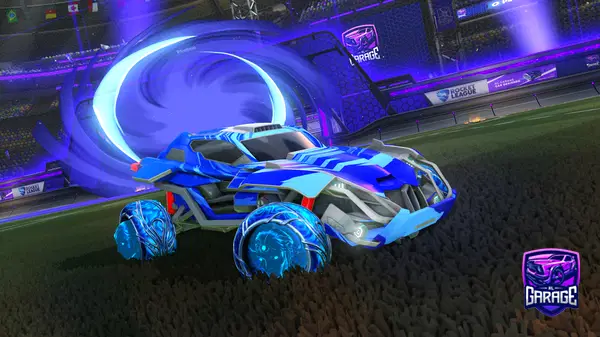 A Rocket League car design from CrmziYT