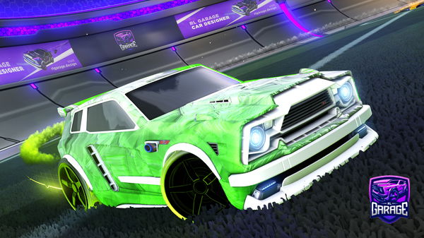 A Rocket League car design from Rorro_011