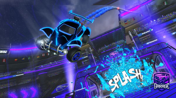 A Rocket League car design from AugustPS4