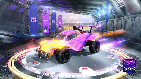 A Rocket League car design from Fabatizer