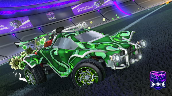 A Rocket League car design from BblazeE