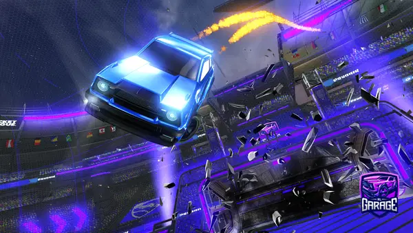 A Rocket League car design from Tekubeku