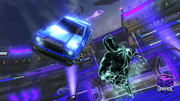 A Rocket League car design from kieza