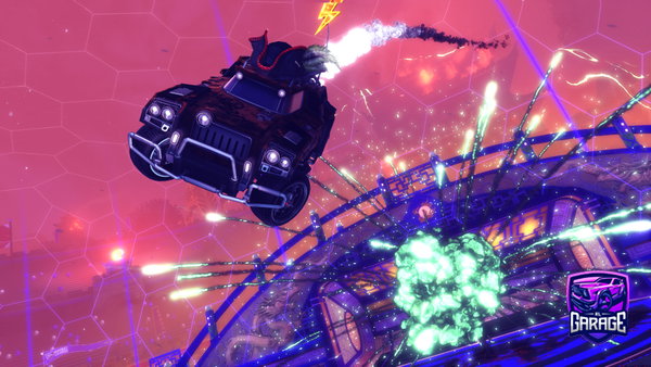 A Rocket League car design from Pxndagree
