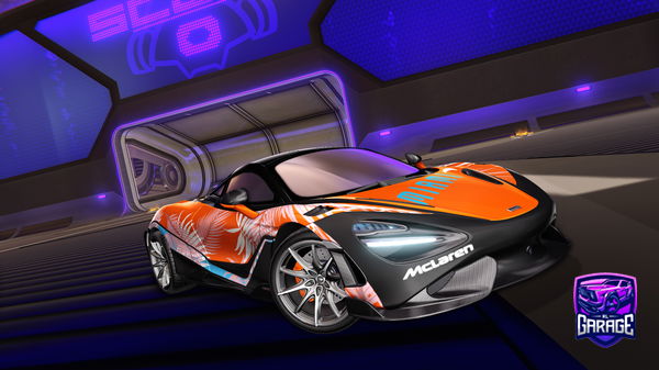 A Rocket League car design from jupjup100