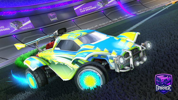 A Rocket League car design from apecs_rl