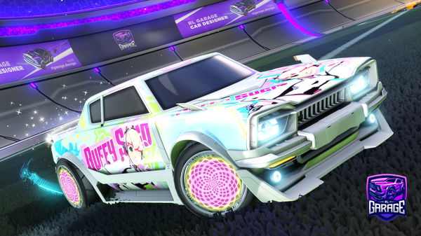 A Rocket League car design from Shemex