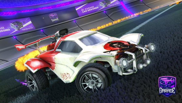 A Rocket League car design from Barrylird5700