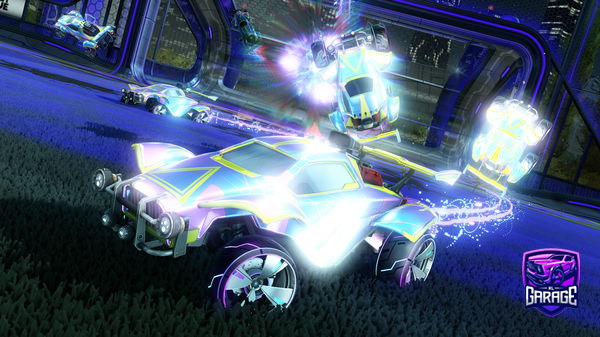 A Rocket League car design from Oppliger