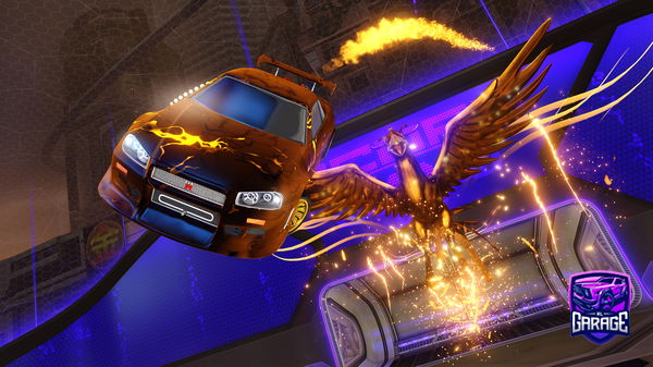 A Rocket League car design from Ice_spice