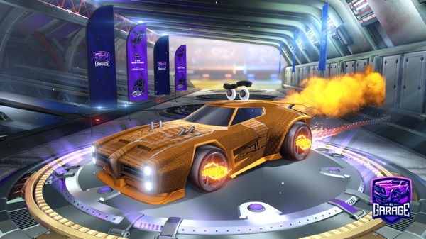 A Rocket League car design from 5t3rg05