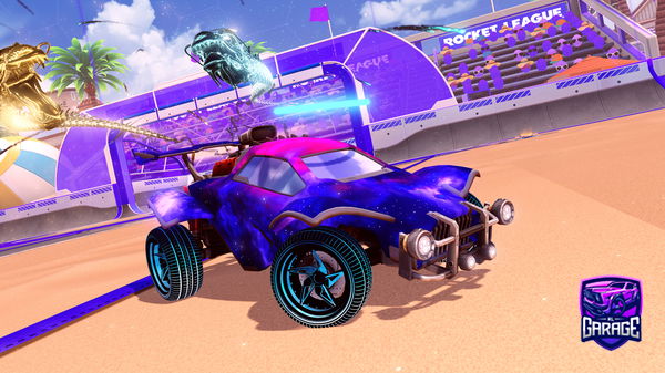 A Rocket League car design from Speedyman500