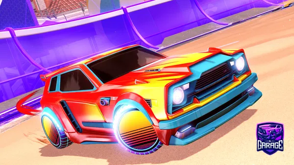 A Rocket League car design from Vaylence