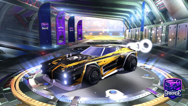 A Rocket League car design from ballkiller