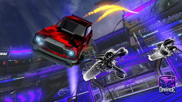 A Rocket League car design from DariusFN