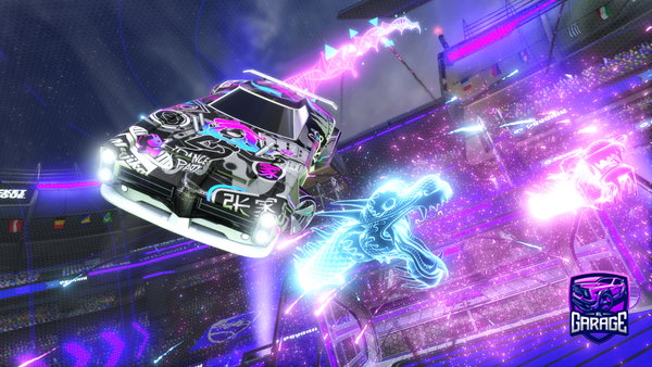 A Rocket League car design from Nelios