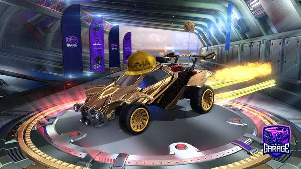 A Rocket League car design from Dremond