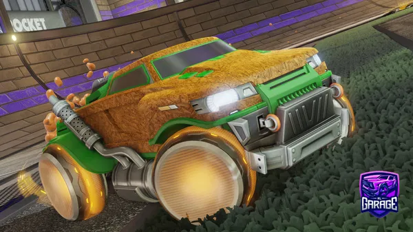 A Rocket League car design from ultimategamer08