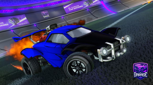 A Rocket League car design from MarnixPro