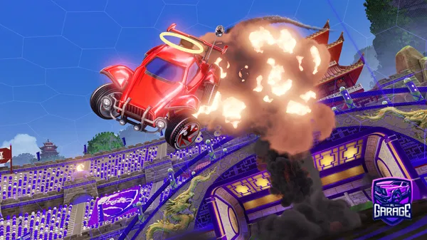 A Rocket League car design from SideShowQ