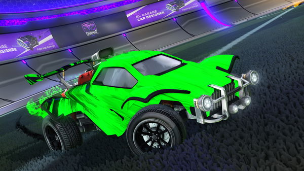 A Rocket League car design from CyBEr_DuCK