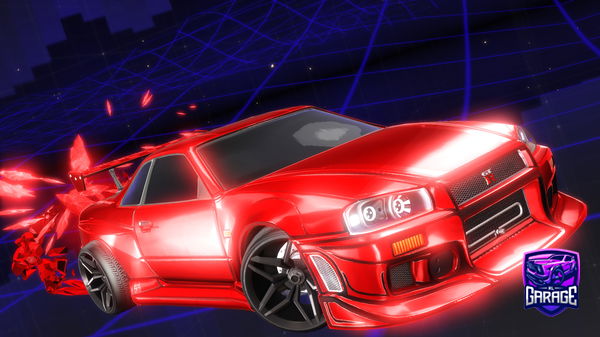 A Rocket League car design from Zar_unleashed