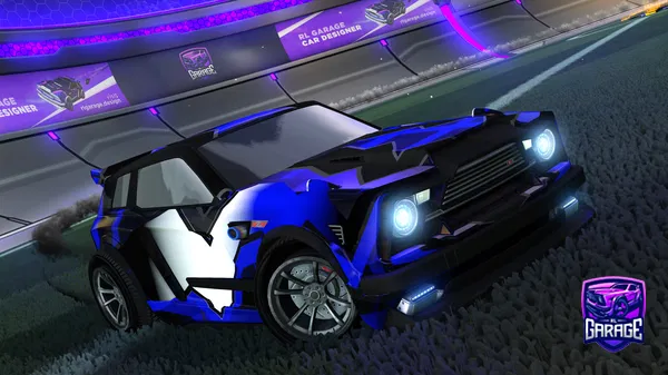 A Rocket League car design from DerekC