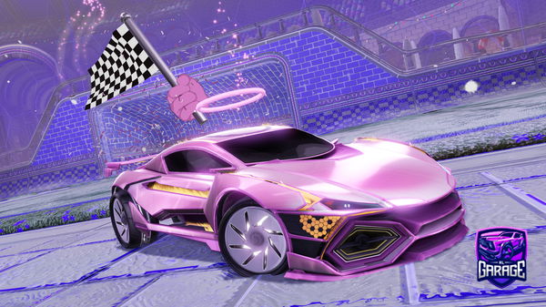 A Rocket League car design from Fishiey