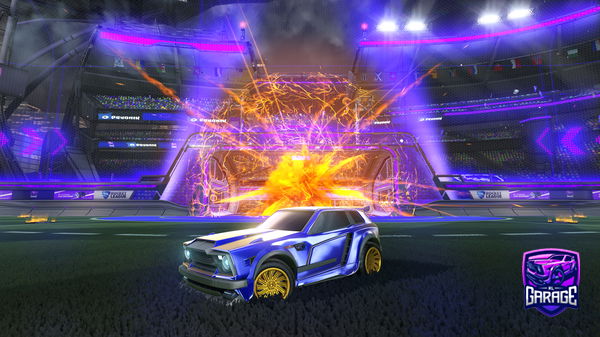 A Rocket League car design from CosmiK19