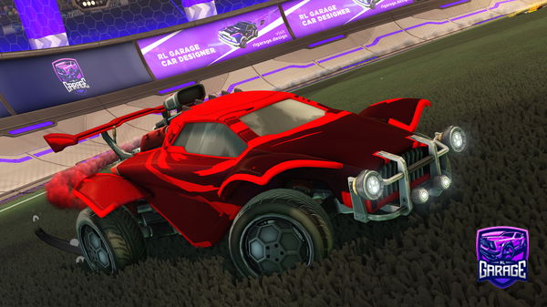 A Rocket League car design from Blue_Panda